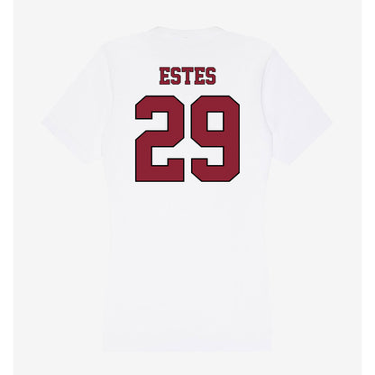 NCCU - NCAA Football : Dj Estes - Women's V-Neck T-Shirt-1