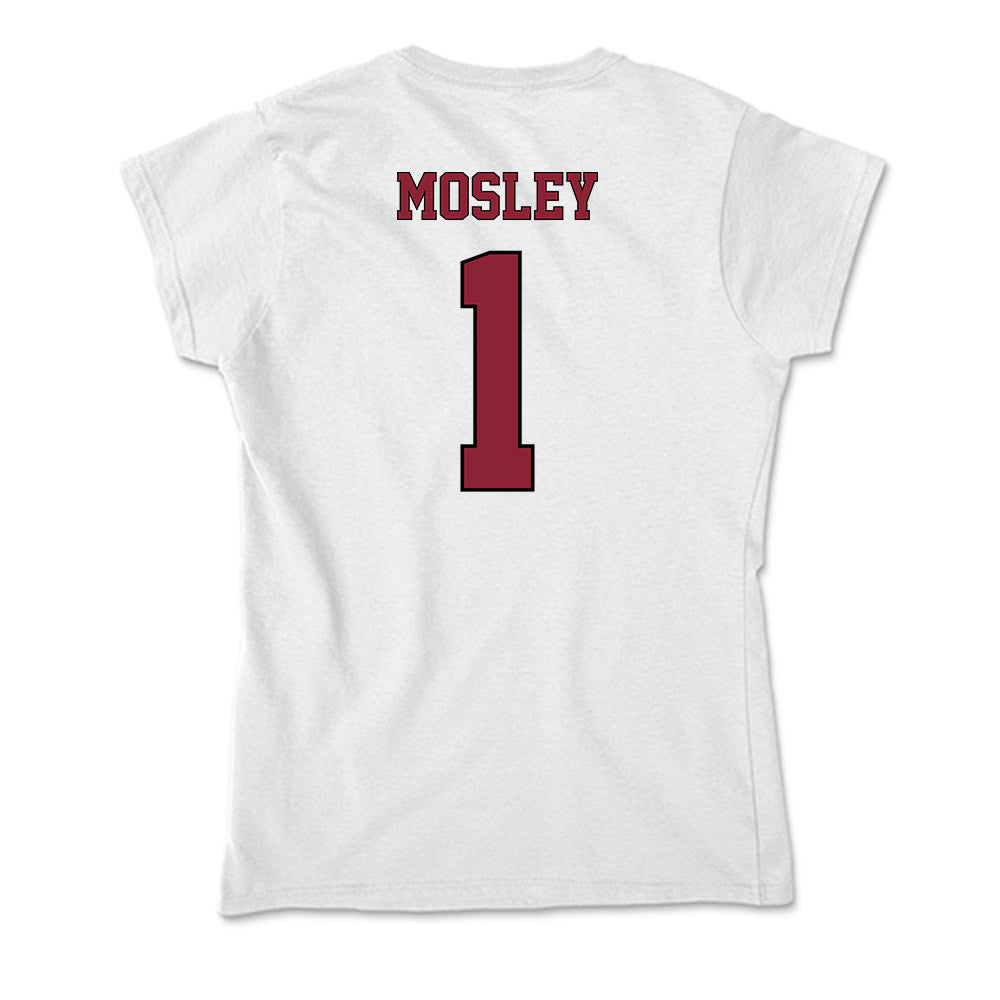 NCCU - NCAA Football : Chris Mosley - Soft Style Women’s T-Shirt-1
