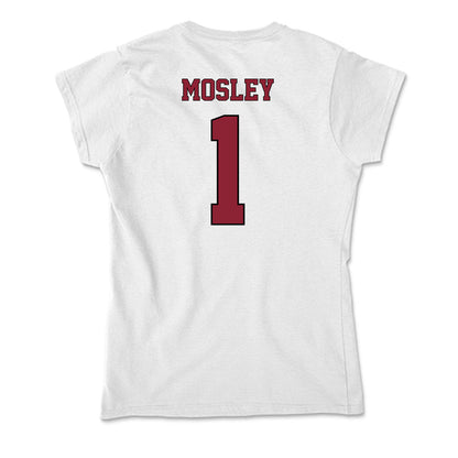 NCCU - NCAA Football : Chris Mosley - Soft Style Women’s T-Shirt-1