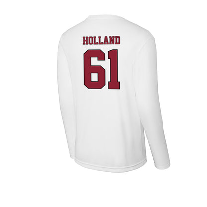 NCCU - NCAA Football : Tyshon Holland - Activewear Long Sleeve T-Shirt