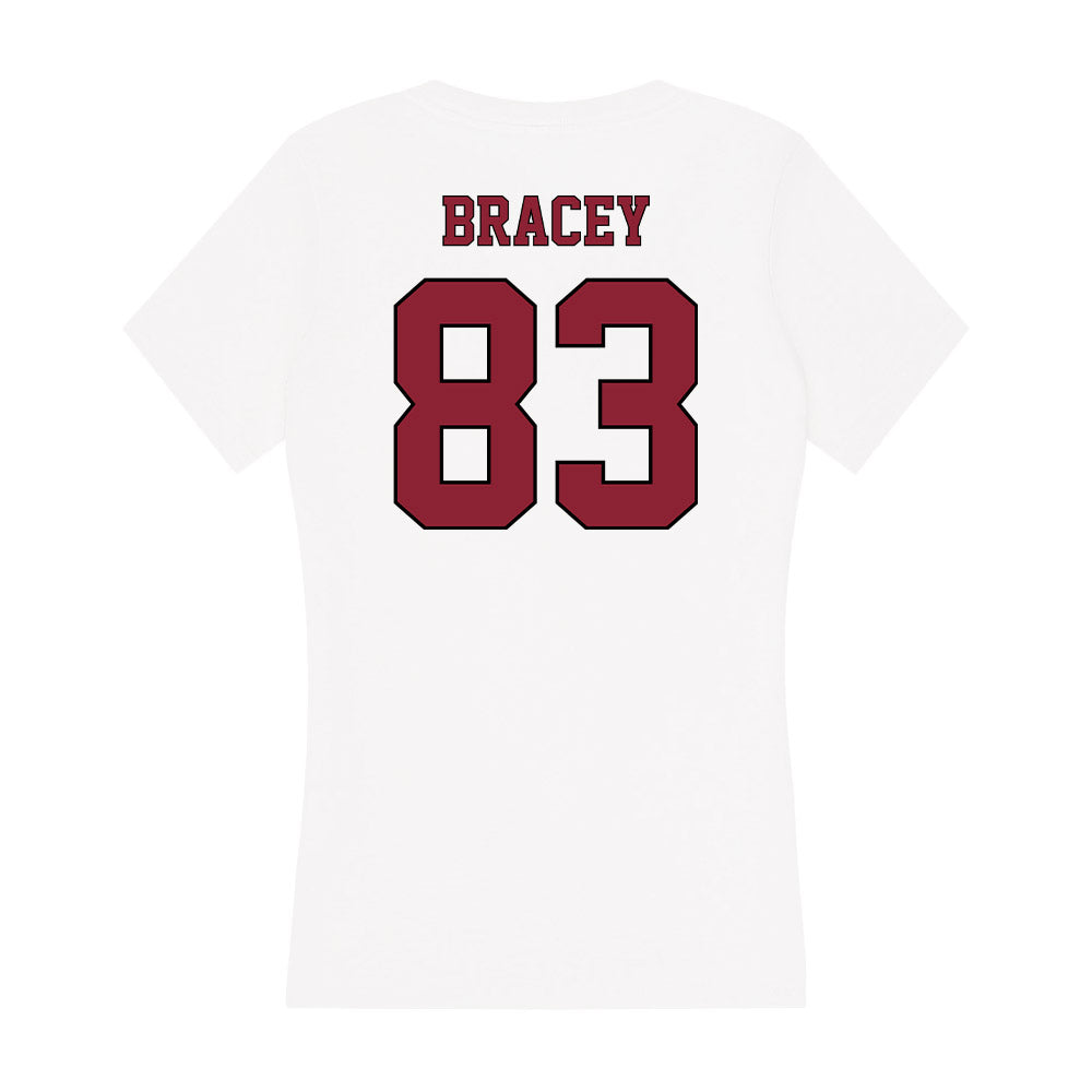 NCCU - NCAA Football : Luke Bracey - Women's V-Neck T-Shirt-1