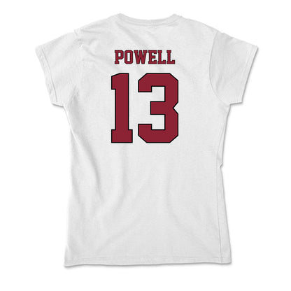 NCCU - NCAA Football : Quest Powell - Soft Style Women’s T-Shirt-1