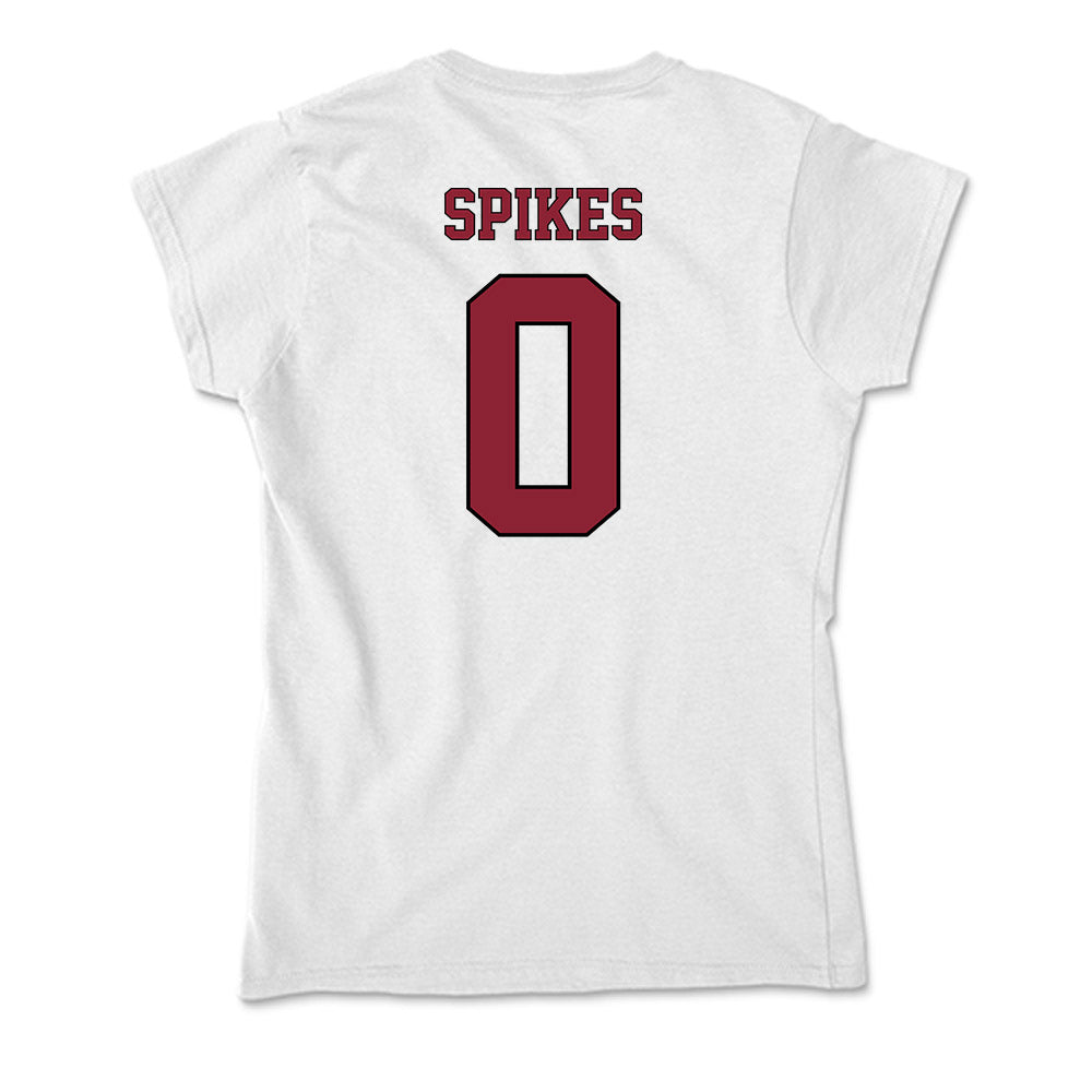 NCCU - NCAA Football : Chauncey Spikes - Soft Style Women’s T-Shirt-1