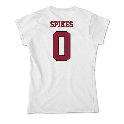 NCCU - NCAA Football : Chauncey Spikes - Soft Style Women’s T-Shirt-1