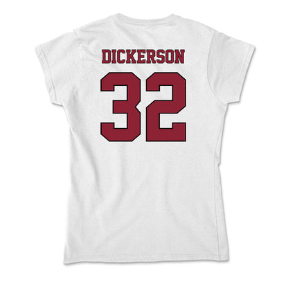 NCCU - NCAA Football : CJ Dickerson - Soft Style Women’s T-Shirt-1