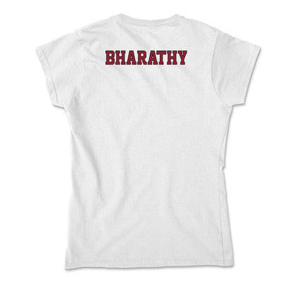 NCCU - NCAA Men's Tennis : Naresh Mithran Bharathy - Soft Style Women’s T-Shirt-1