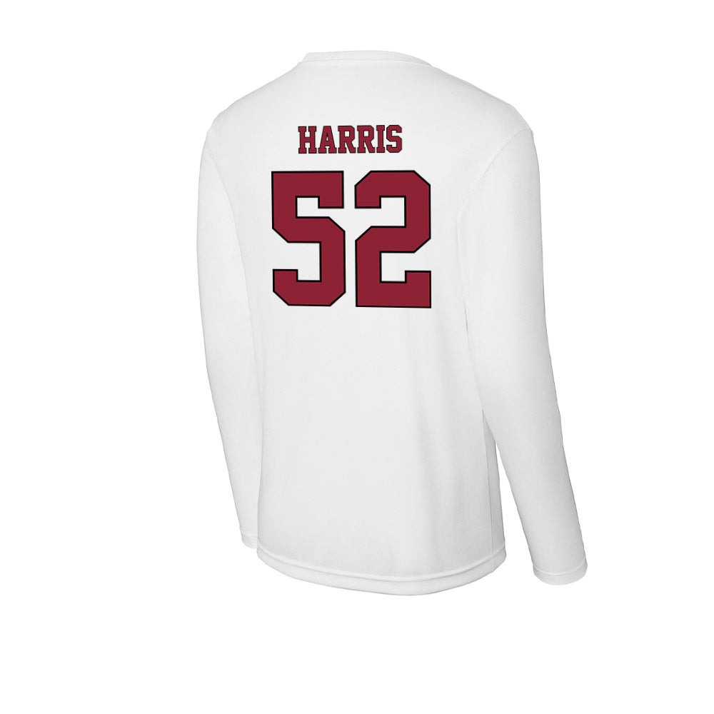 NCCU - NCAA Men's Basketball : Jadarius Harris - Activewear Long Sleeve T-Shirt