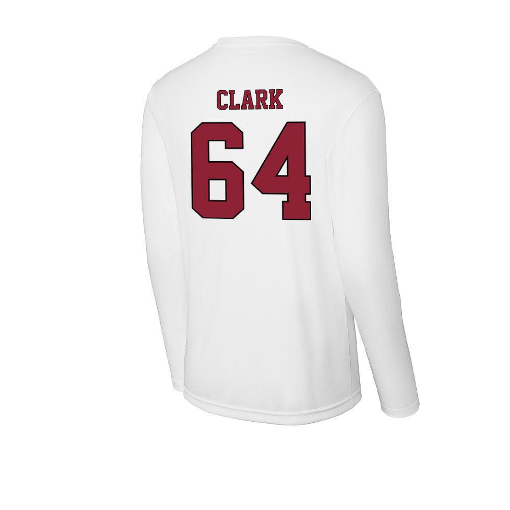 NCCU - NCAA Football : Tyler Clark - Activewear Long Sleeve T-Shirt