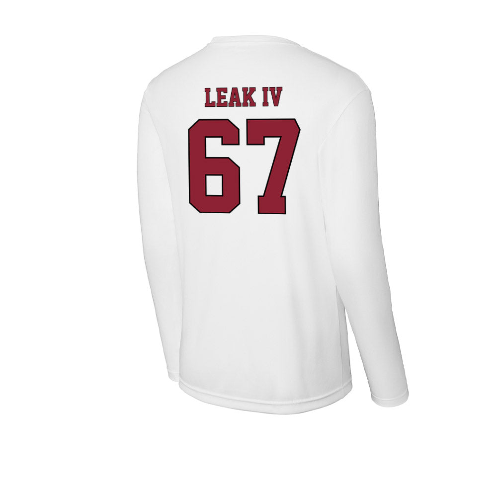 NCCU - NCAA Football : Cicero Leak IV - Performance Long Sleeve T-Shirt-1