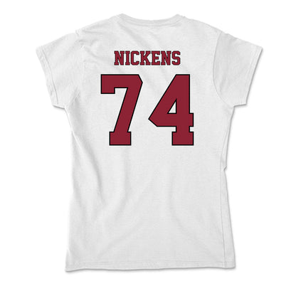 NCCU - NCAA Football : Andrew Nickens - Soft Style Women’s T-Shirt-1