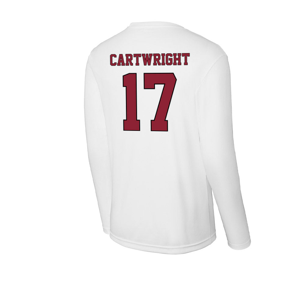 NCCU - NCAA Football : Donovan Cartwright - Activewear Long Sleeve T-Shirt