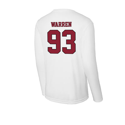 NCCU - NCAA Football : Jaden Warren - Activewear Long Sleeve T-Shirt