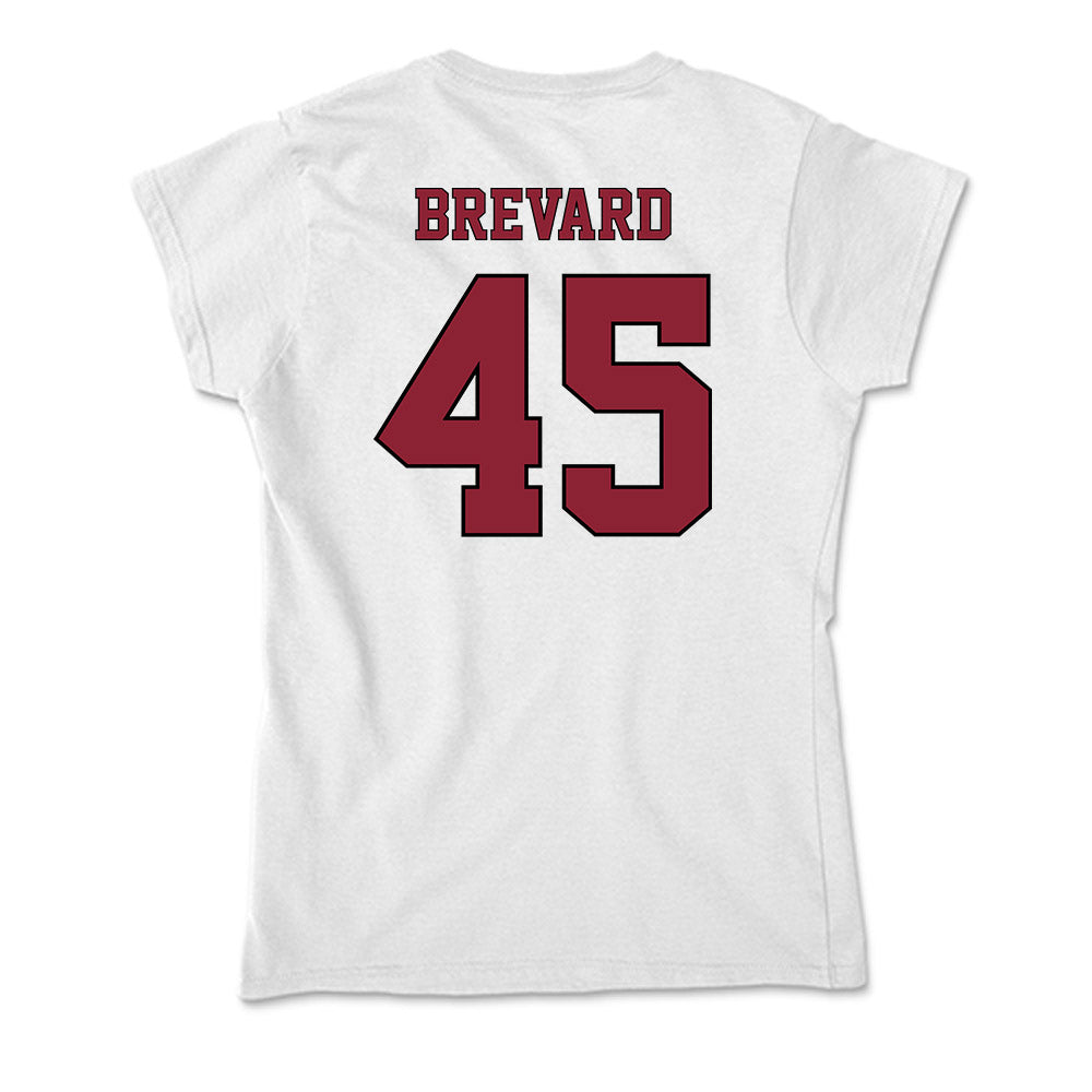 NCCU - NCAA Football : Jaki Brevard - Soft Style Women’s T-Shirt-1