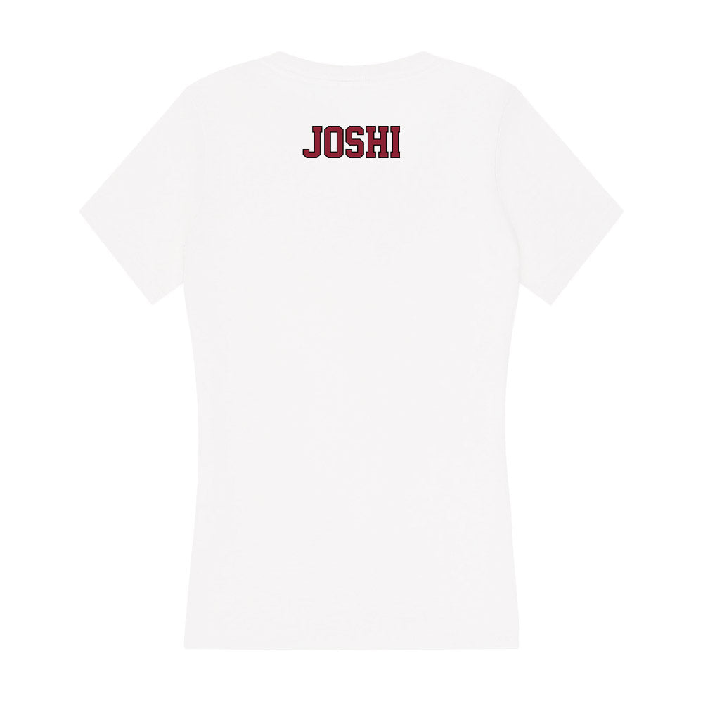 NCCU - NCAA Men's Golf : Isar Joshi - Women's V-Neck T-Shirt-1