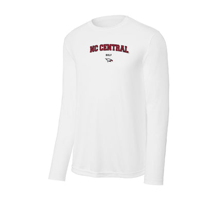 NCCU - NCAA Women's Golf : Josefina Rendo - Activewear Long Sleeve T-Shirt-0
