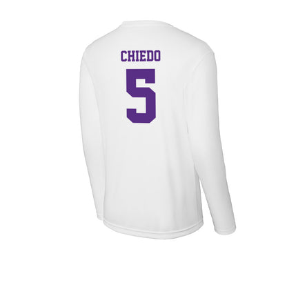 Furman - NCAA Football : Dylan Chiedo - Activewear Long Sleeve T-Shirt-1