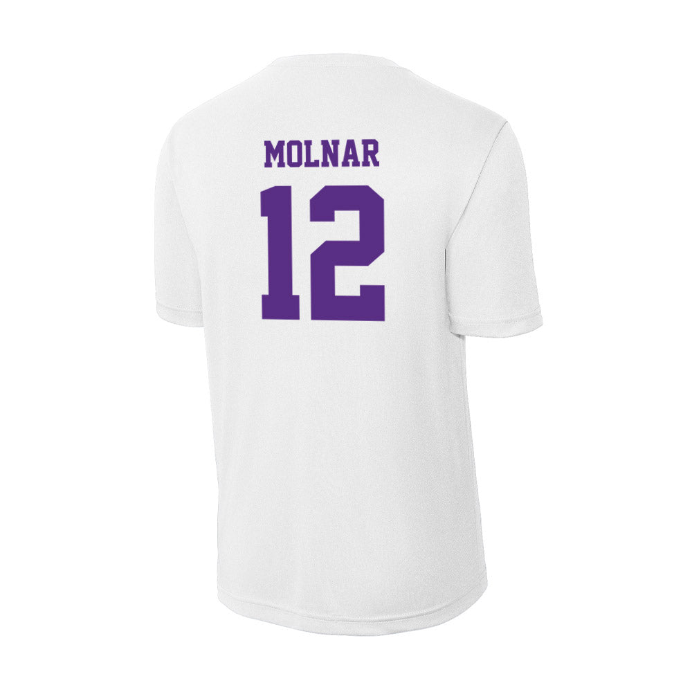 Furman - NCAA Men's Basketball : Davis Molnar - Performance T-Shirt-1