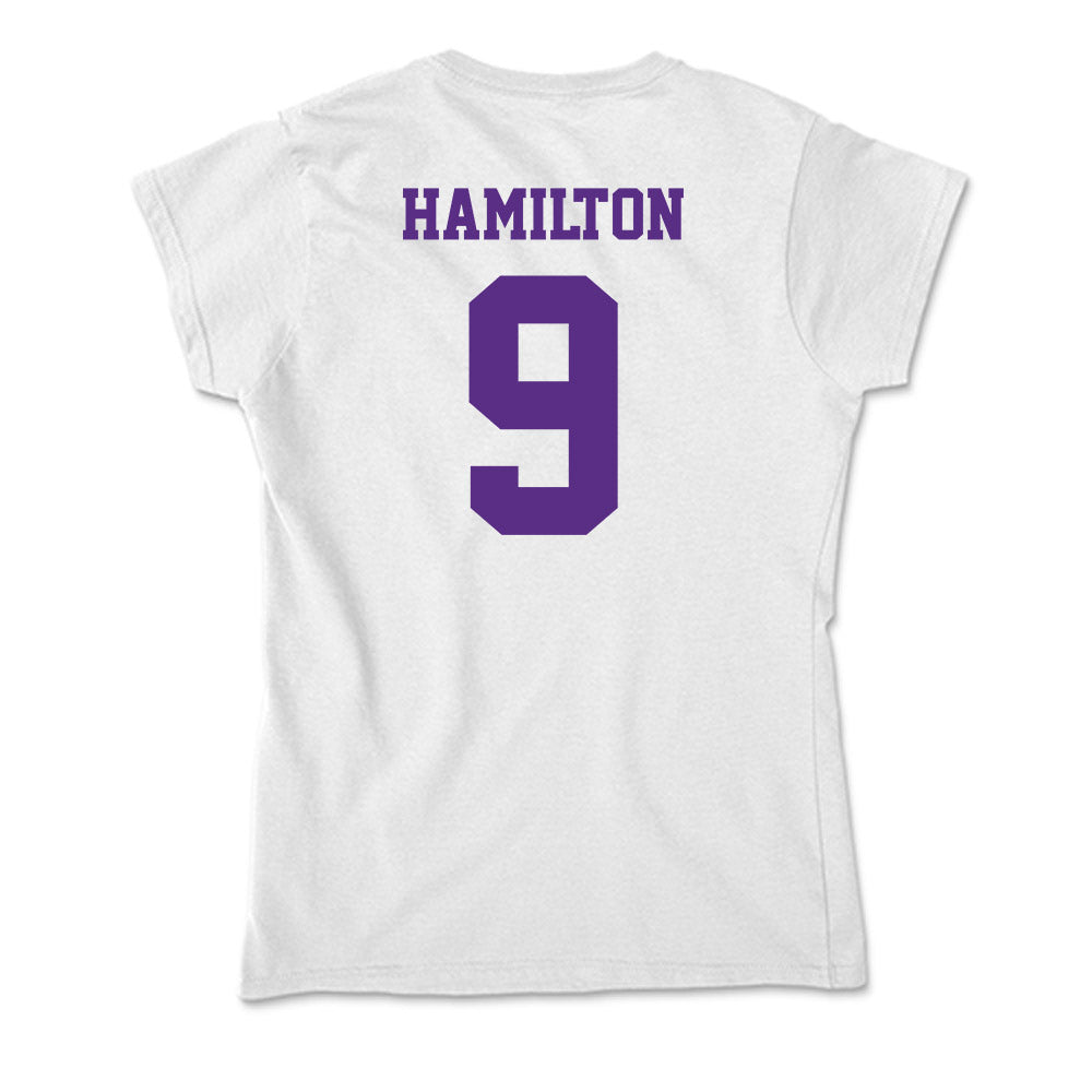 Furman - NCAA Football : Keith Hamilton - Soft Style Women’s T-Shirt-1