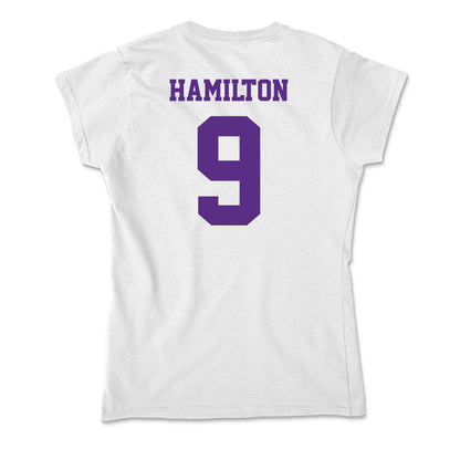 Furman - NCAA Football : Keith Hamilton - Soft Style Women’s T-Shirt-1