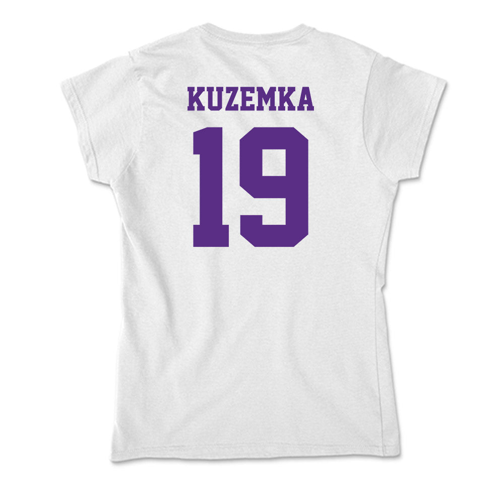 Furman - NCAA Football : Nicky Kuzemka - Soft Style Women’s T-Shirt-1