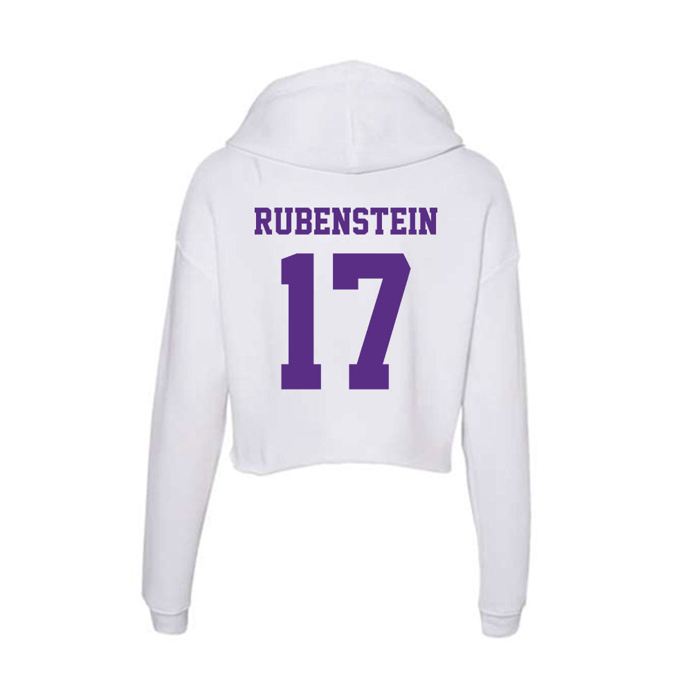 Furman - NCAA Women's Lacrosse : Meredith Rubenstein - Women's Crop Fleece Hoodie-1