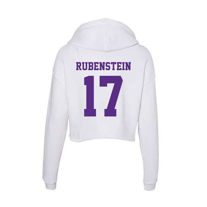 Furman - NCAA Women's Lacrosse : Meredith Rubenstein - Women's Crop Fleece Hoodie-1