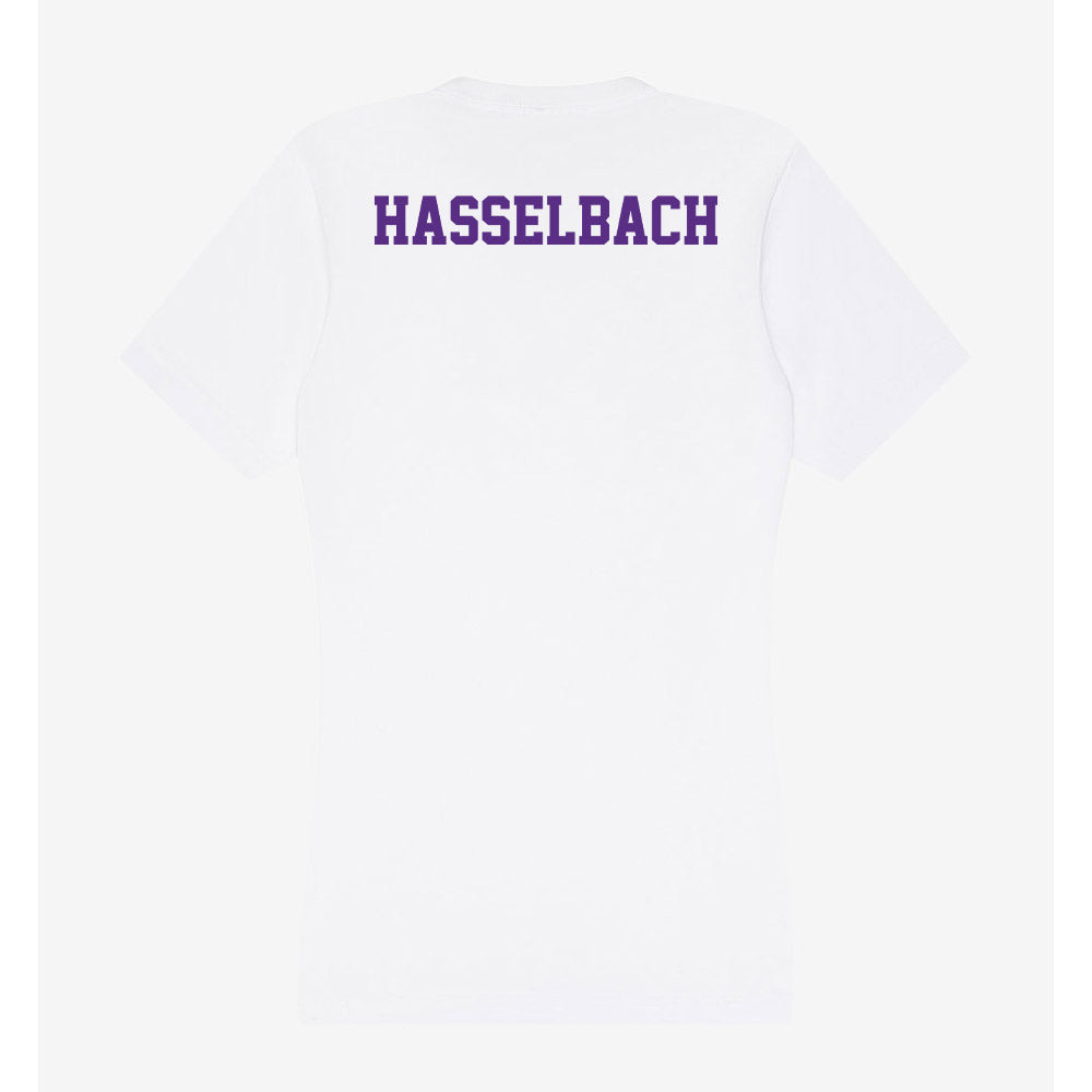 Furman - NCAA Women's Golf : Olivia Hasselbach - Women's V-Neck T-Shirt-1