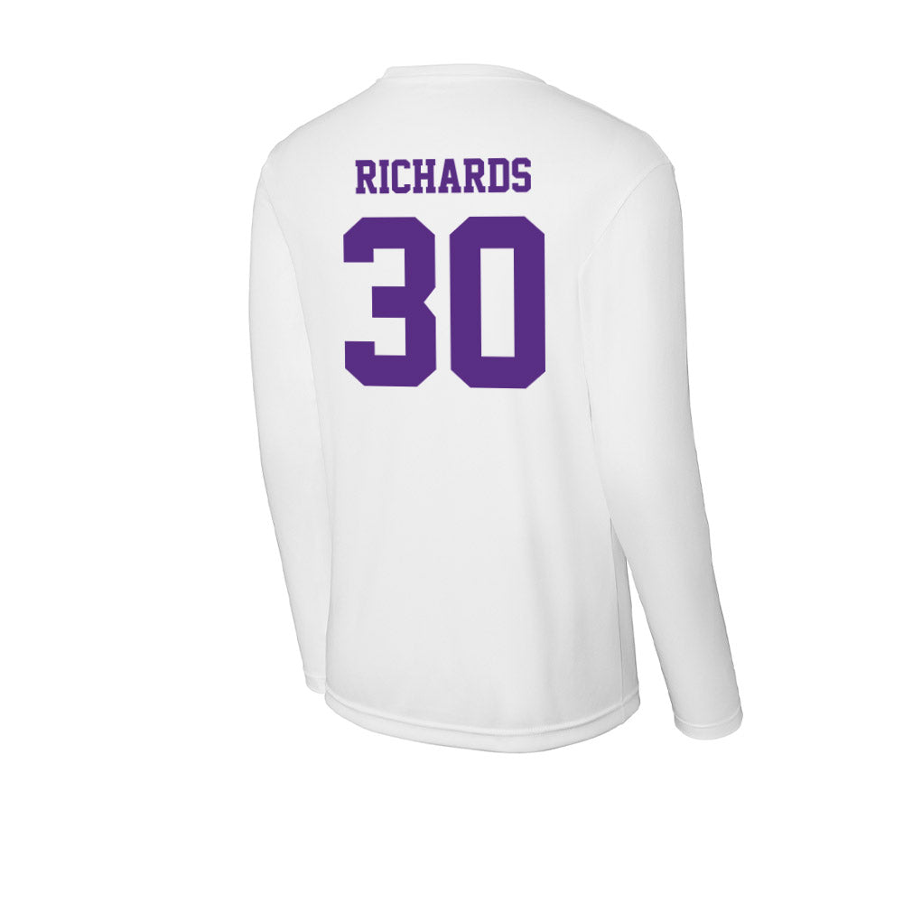 Furman - NCAA Football : Caden Richards - Performance Long Sleeve T-Shirt-1