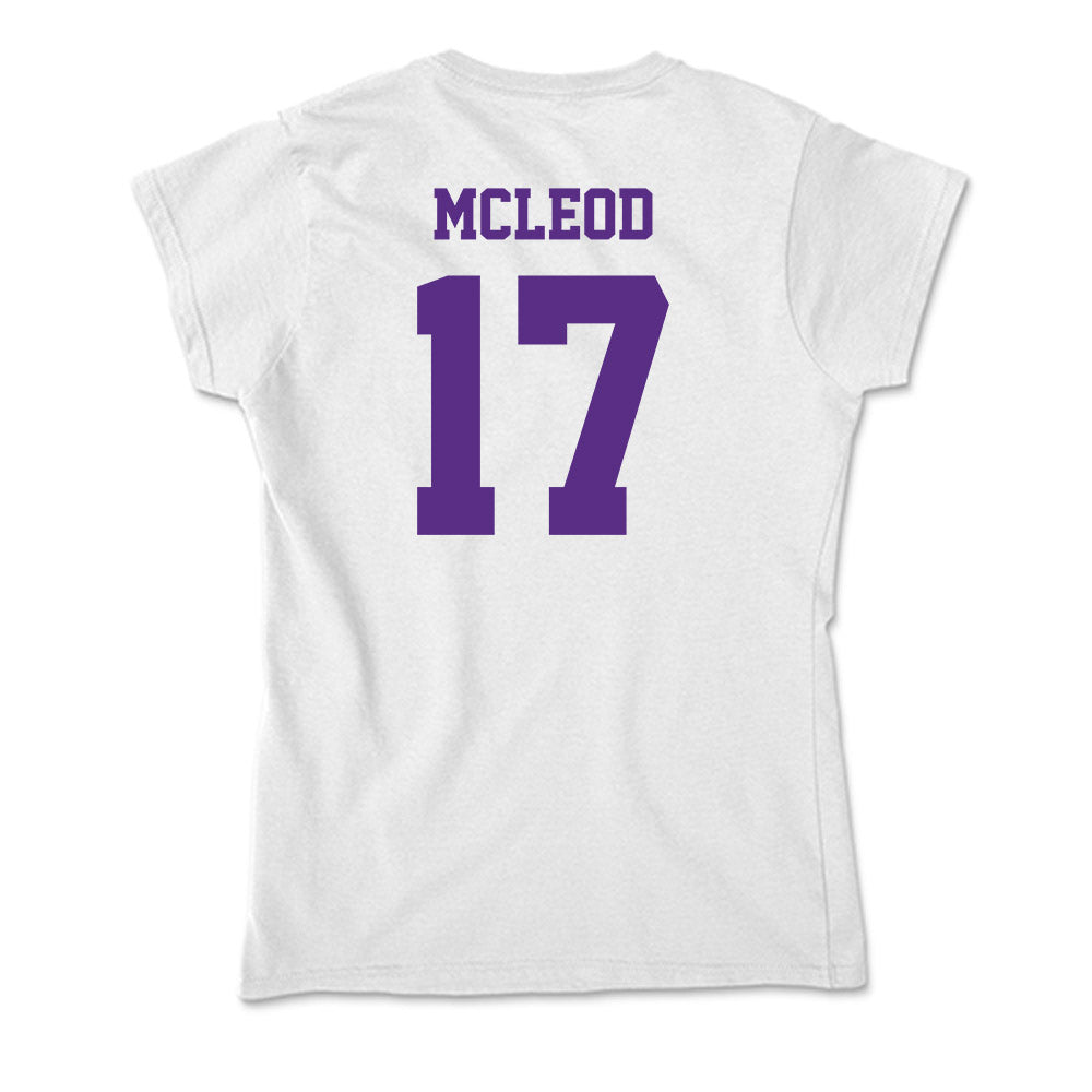 Furman - NCAA Football : Tre McLeod - Soft Style Women’s T-Shirt-1