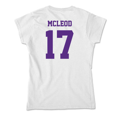 Furman - NCAA Football : Tre McLeod - Soft Style Women’s T-Shirt-1