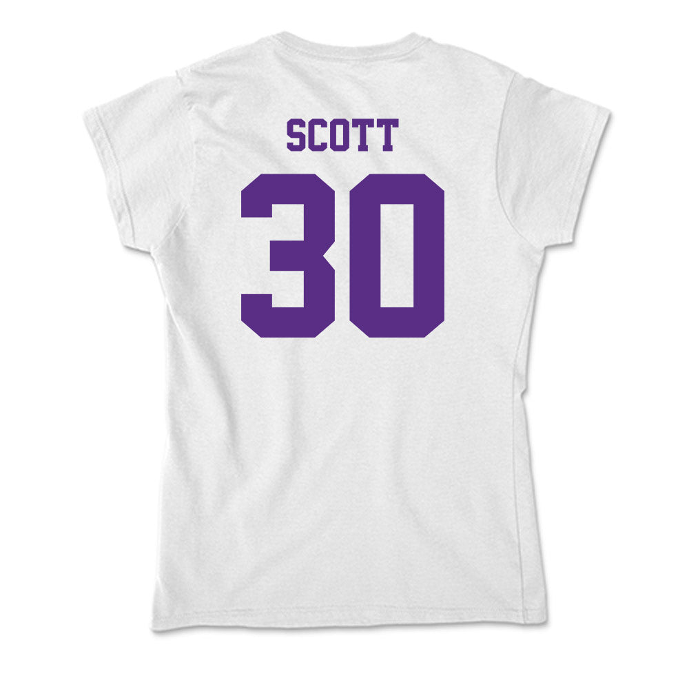 Furman - NCAA Softball : Gracie Scott - Soft Style Women’s T-Shirt-1