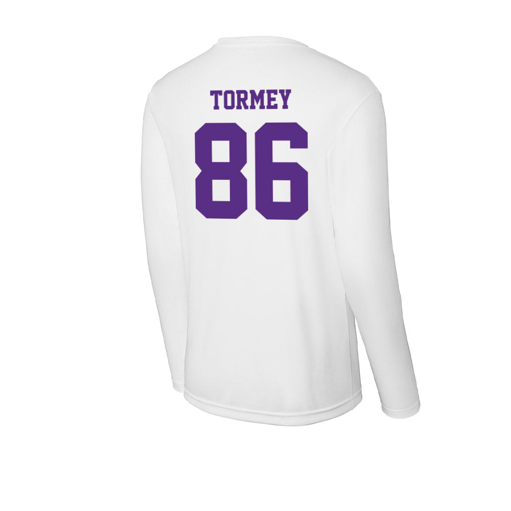 Furman - NCAA Football : Brennan Tormey - Performance Long Sleeve T-Shirt-1