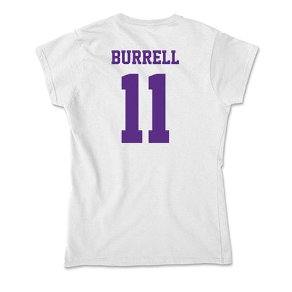 Furman - NCAA Football : Joshua Burrell - Soft Style Women’s T-Shirt-1