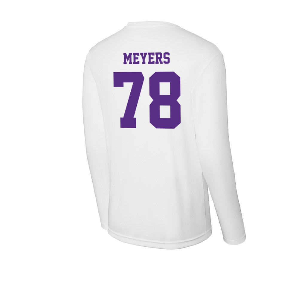 Furman - NCAA Football : Paul Joseph Meyers - Performance Long Sleeve T-Shirt-1