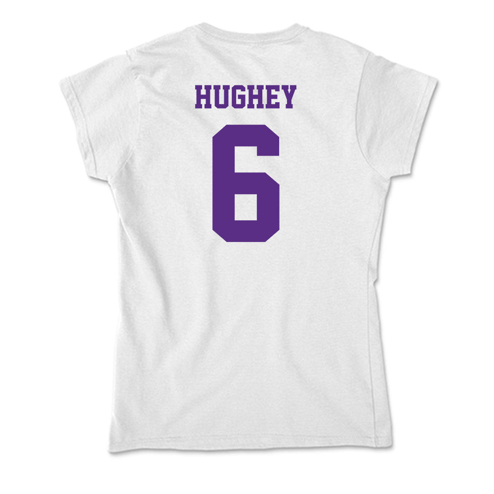 Furman - NCAA Men's Basketball : Tyrese Hughey - Soft Style Women’s T-Shirt-1