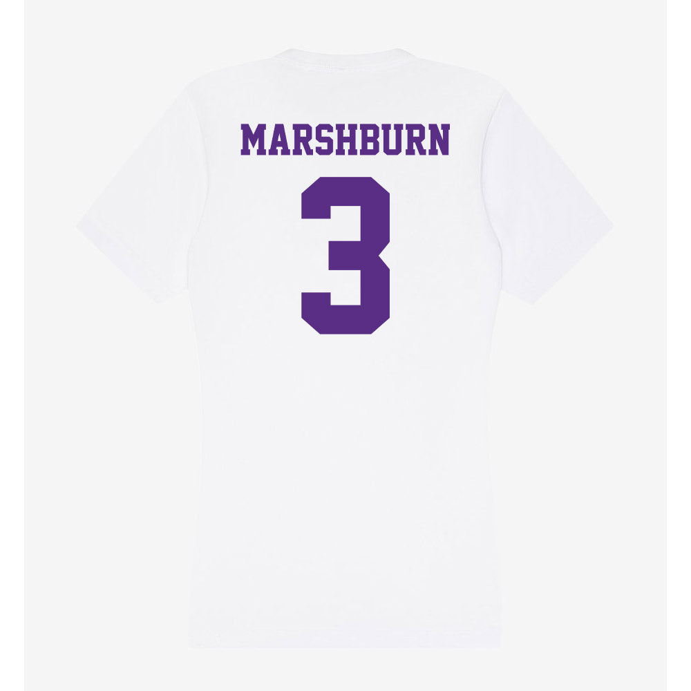 Furman - NCAA Softball : Hope Marshburn - Women's V-Neck T-Shirt-1