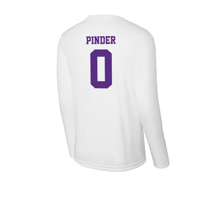 Furman - NCAA Women's Basketball : Jayda Pinder - Activewear Long Sleeve T-Shirt-1