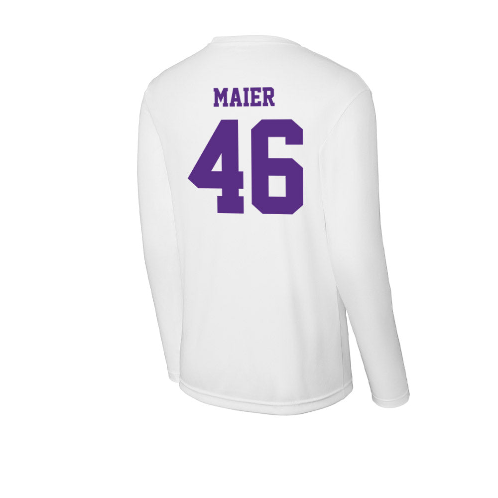 Furman - NCAA Football : Alex Maier - Performance Long Sleeve T-Shirt-1