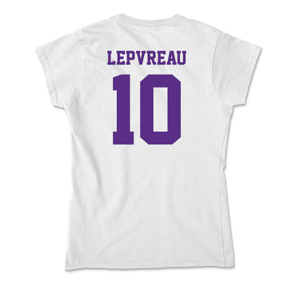 Furman - NCAA Football : Axel Lepvreau - Soft Style Women’s T-Shirt-1