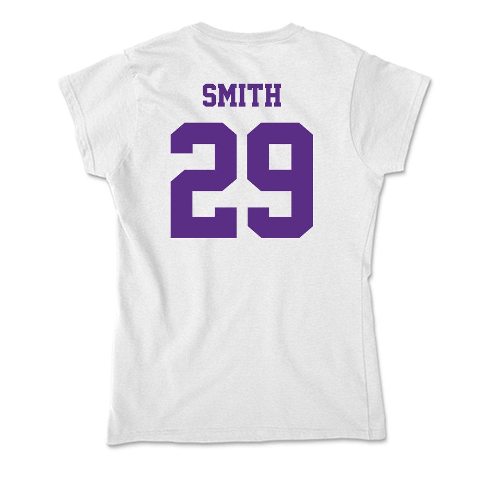 Furman - NCAA Football : Riley Smith - Soft Style Women’s T-Shirt-1