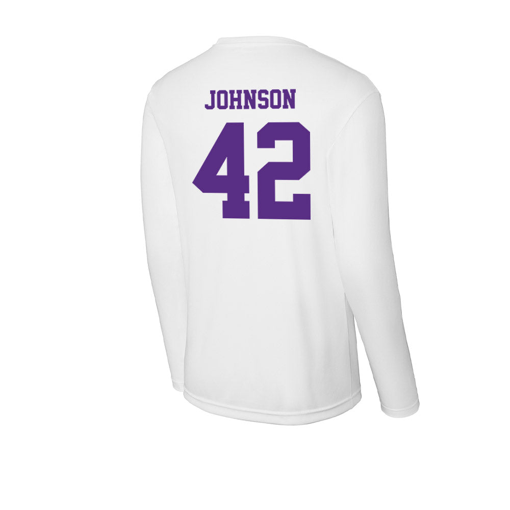 Furman - NCAA Women's Basketball : Kate Johnson - Performance Long Sleeve T-Shirt-1