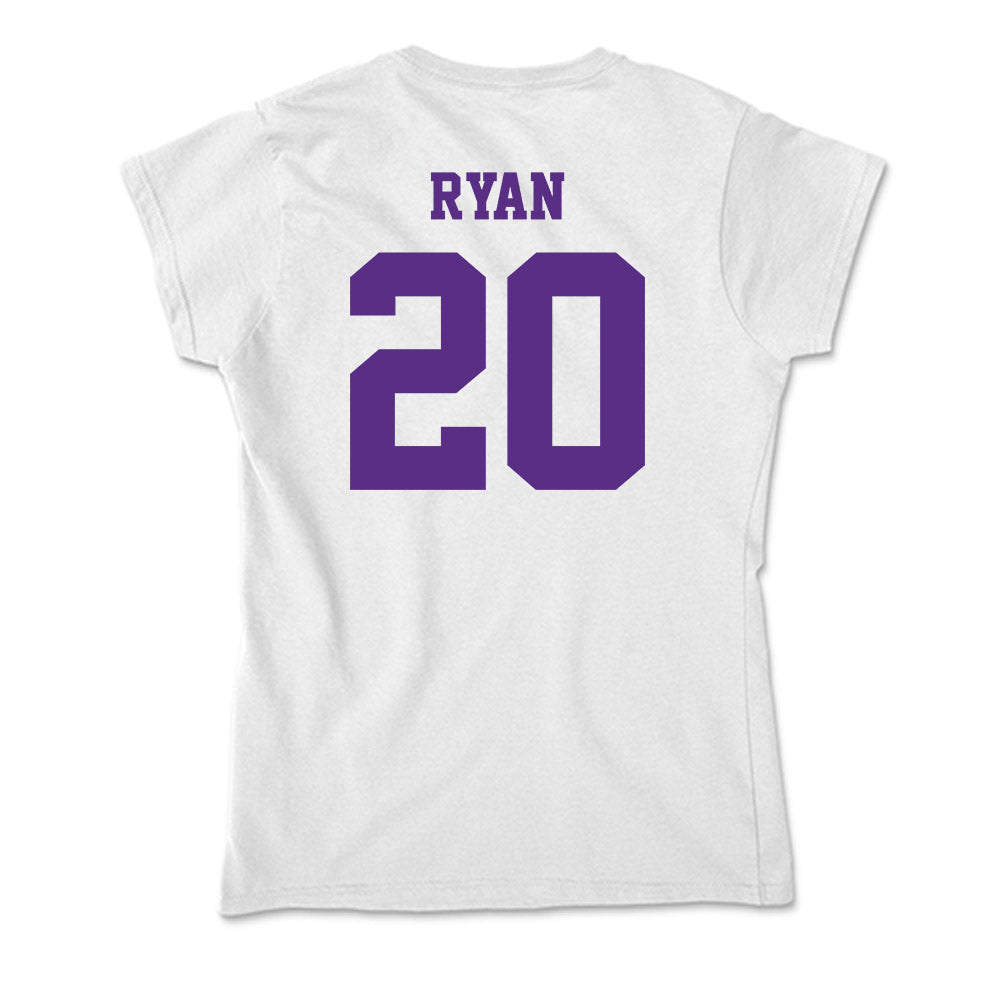 Furman - NCAA Women's Basketball : Sydney Ryan - Soft Style Women’s T-Shirt-1