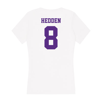 Furman - NCAA Football : Trey Hedden - Women's V-Neck T-Shirt-1