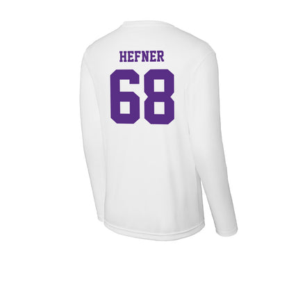 Furman - NCAA Football : Jacob Hefner - Performance Long Sleeve T-Shirt-1