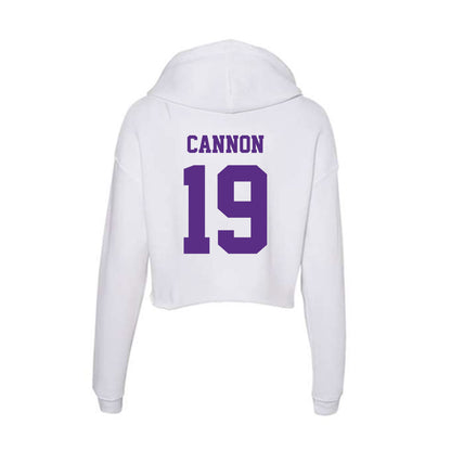 Furman - NCAA Football : Nicholas Cannon - Women's Crop Fleece Hoodie-1