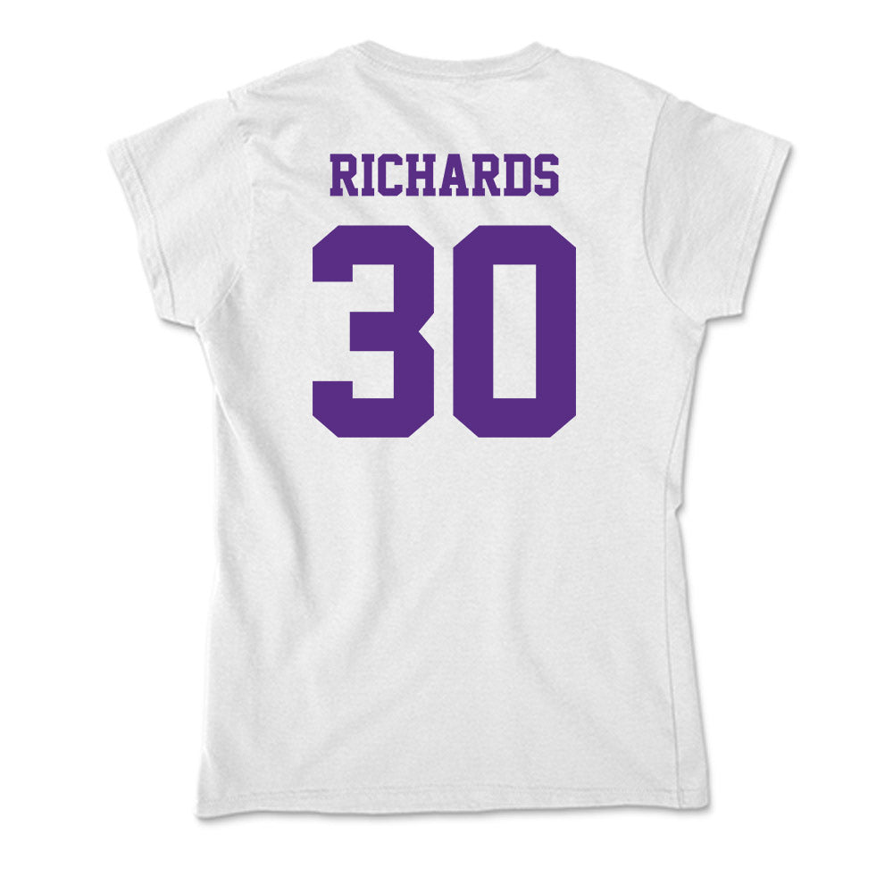 Furman - NCAA Football : Caden Richards - Soft Style Women’s T-Shirt-1