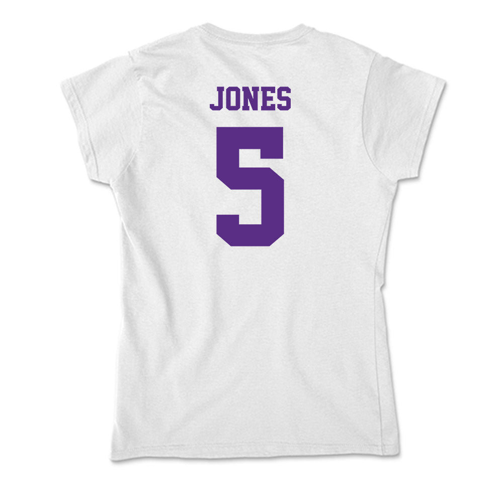 Furman - NCAA Football : Carson Jones - Soft Style Women’s T-Shirt-1