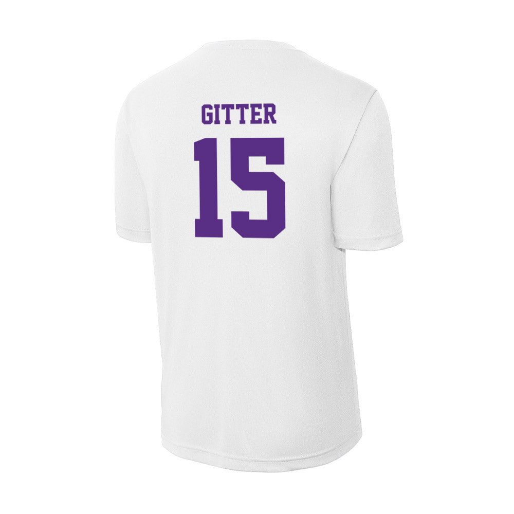 Furman - NCAA Football : Gray Gitter - Performance T-Shirt-1