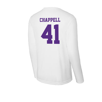 Furman - NCAA Football : Brock Chappell - Performance Long Sleeve T-Shirt-1