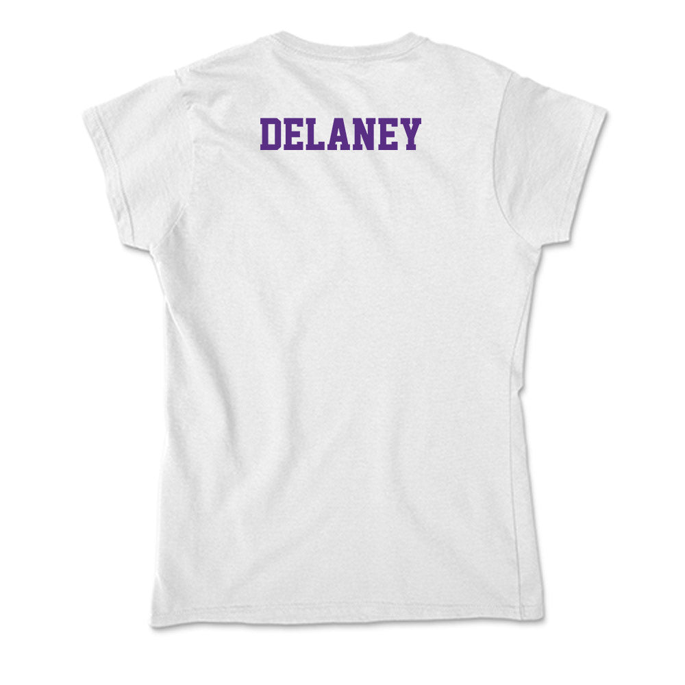 Furman - NCAA Men's Track & Field : Owen Delaney - Soft Style Women’s T-Shirt-1